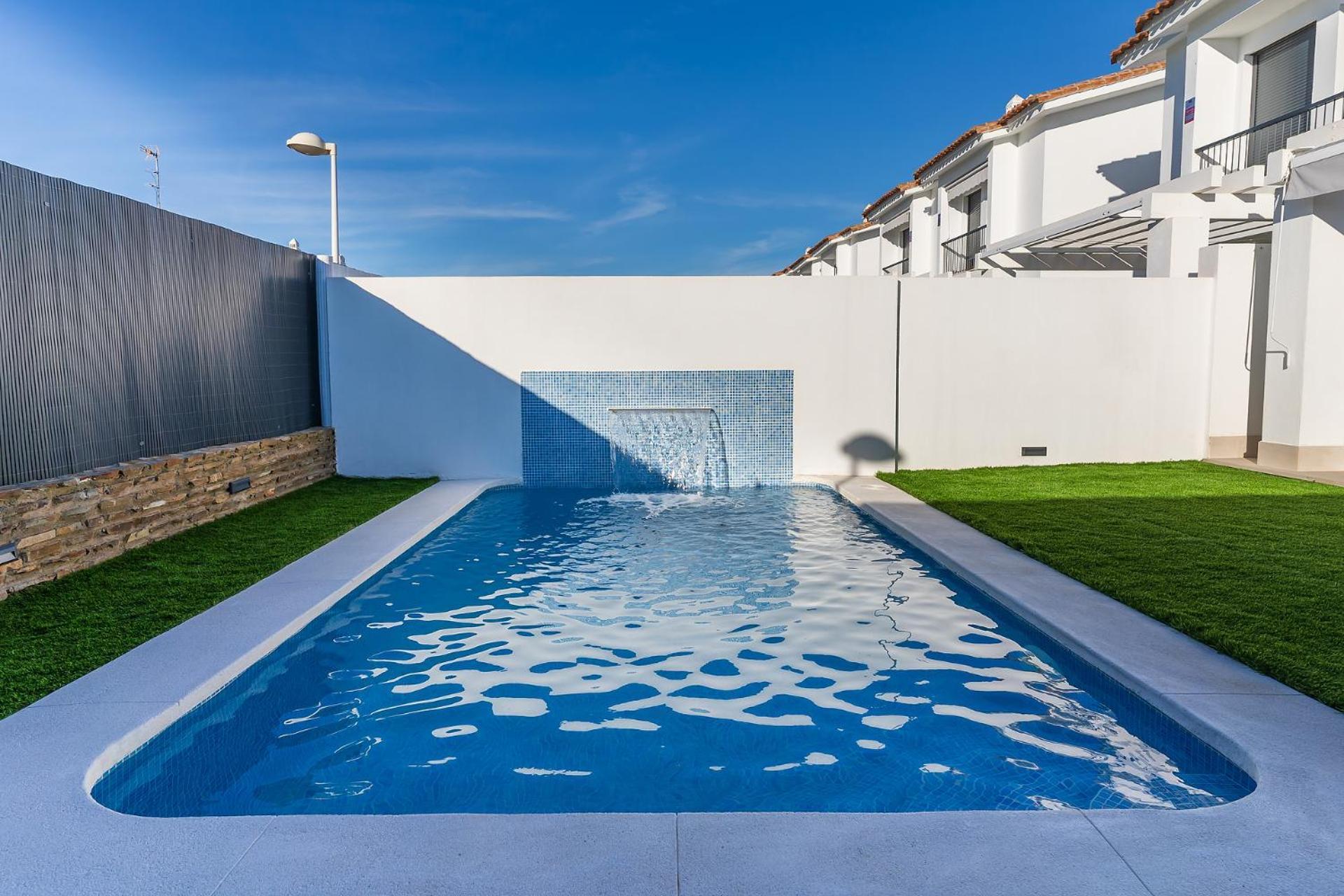Villa Pareado con piscina en el Rompido Exterior foto